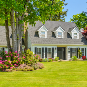 exterior-of-suburban-home-with-white-vinyl-windows